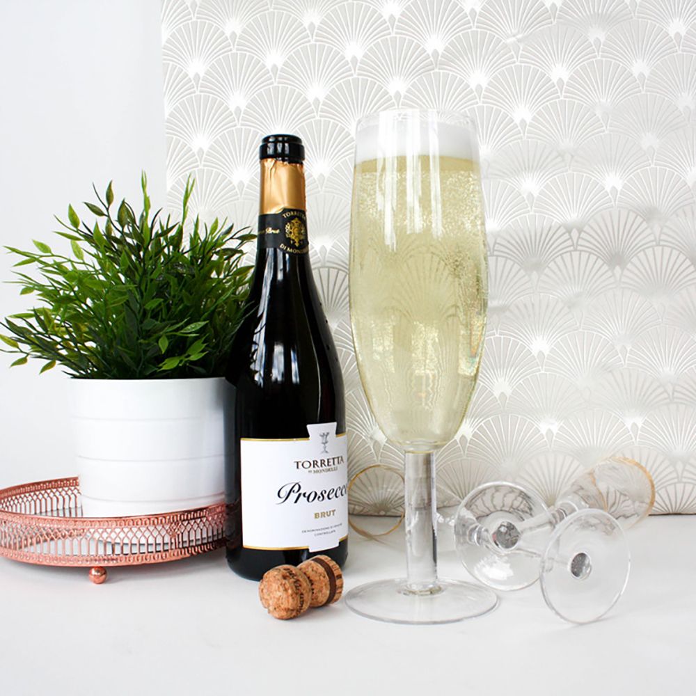 Gigantiskt Champagneglas