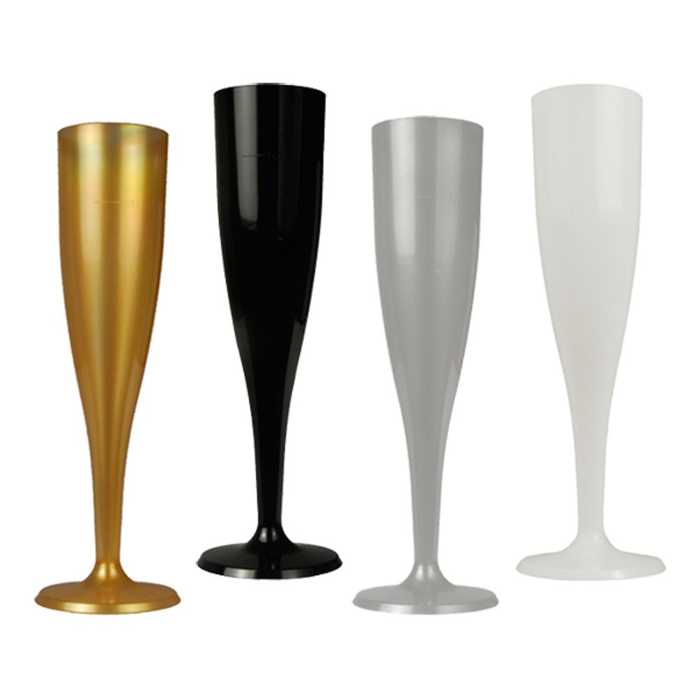 Champagneglas i Plast
