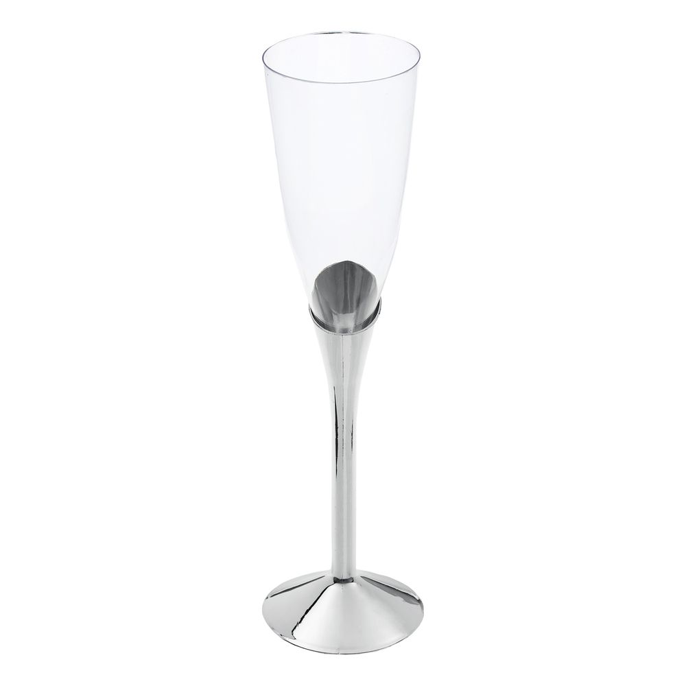 Champagneglas med Sølvfod