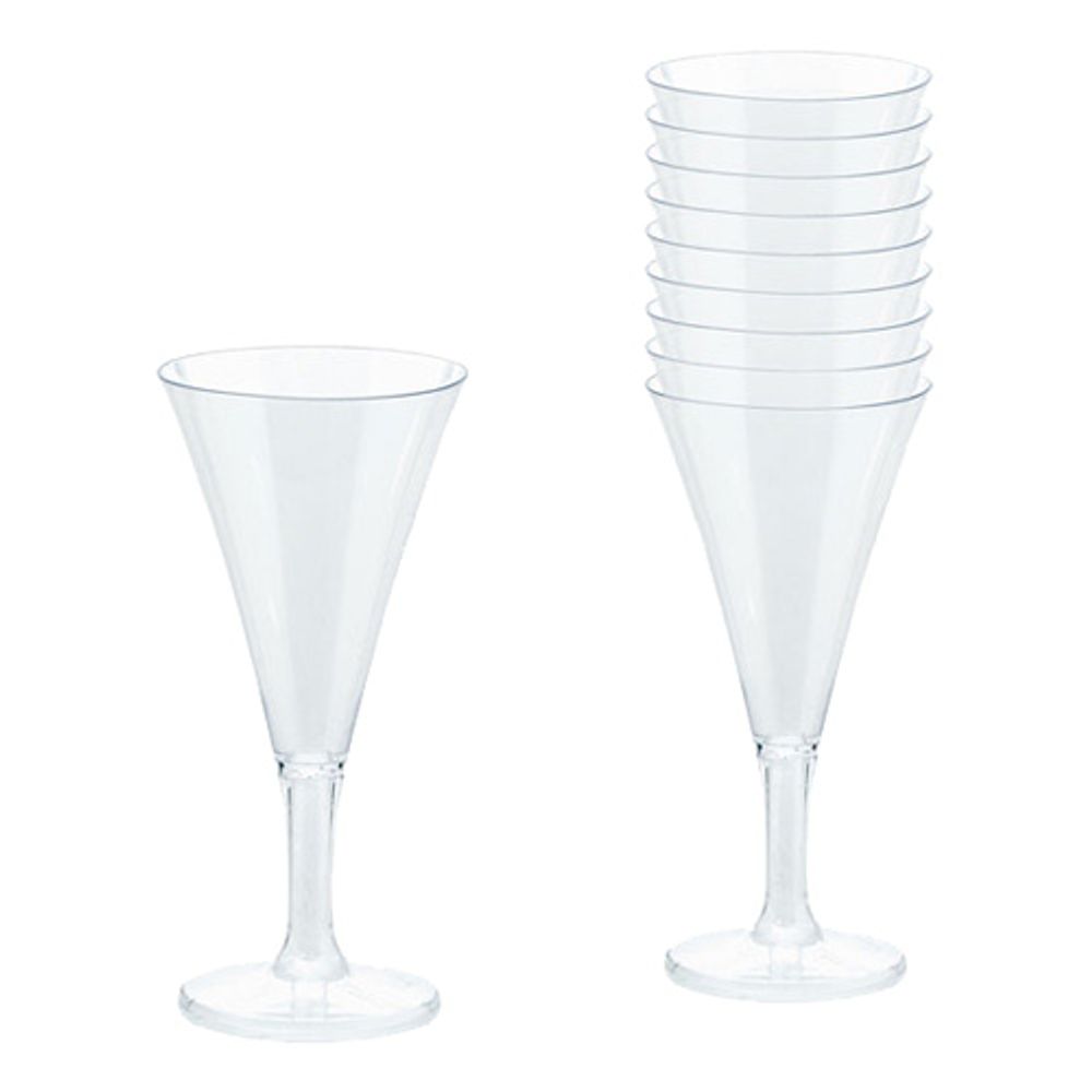 Champagneglas Mini i Plast