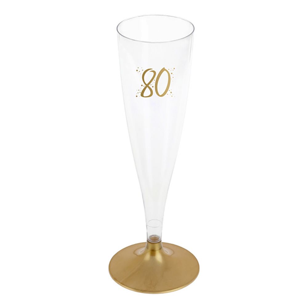 Champagneglas med Siffra
