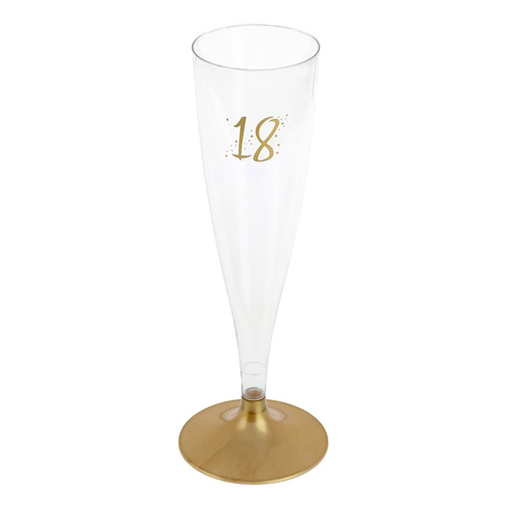 Champagneglas med Siffra