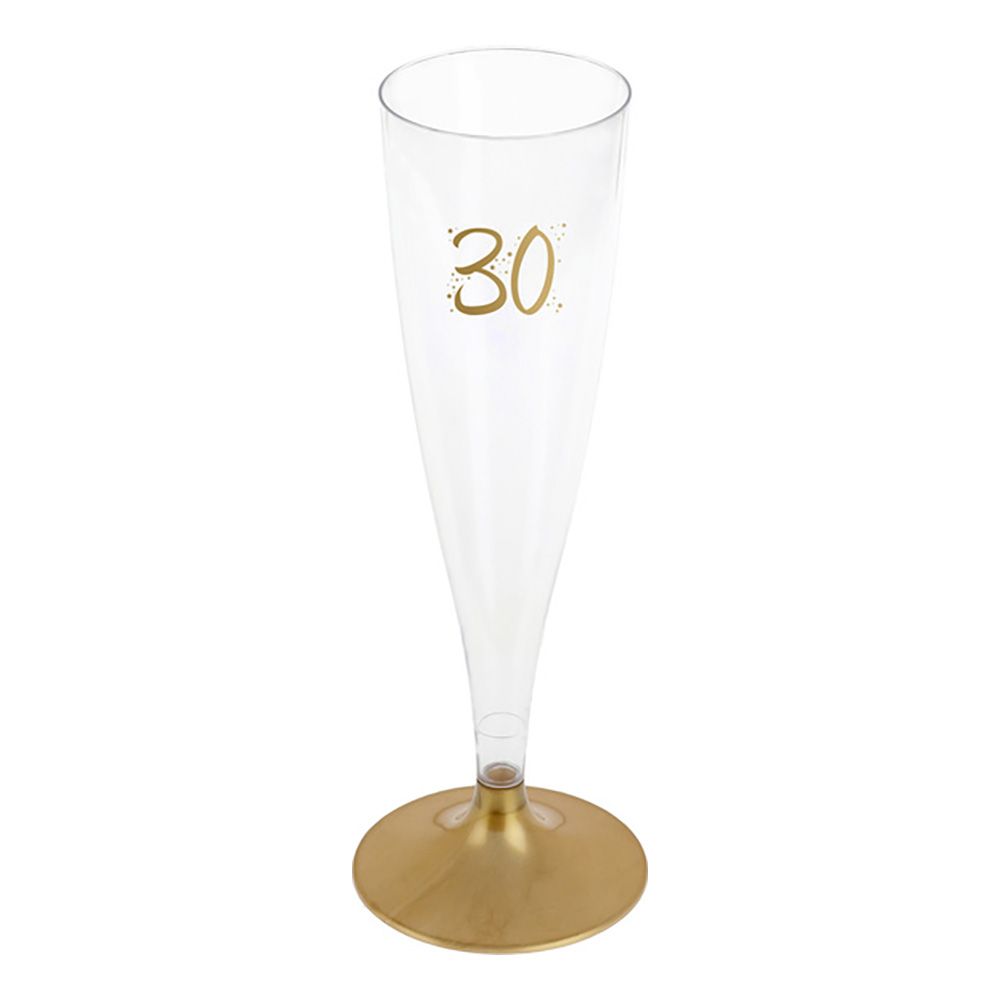 Champagneglas med Siffra