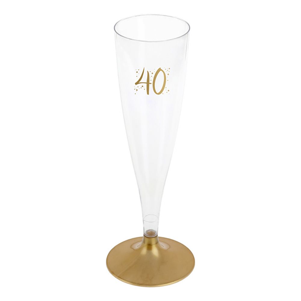 Champagneglas med Siffra