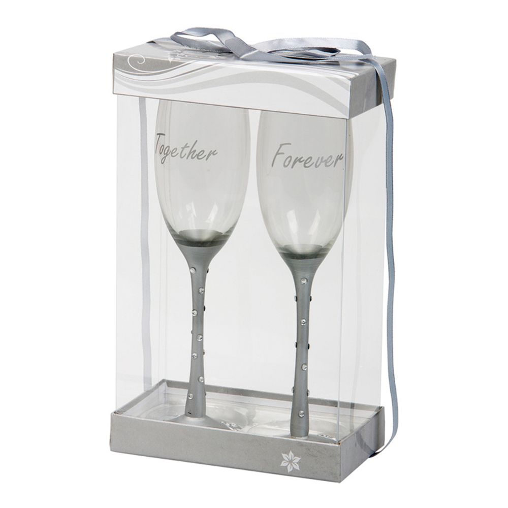 Champagneglas Together Forever