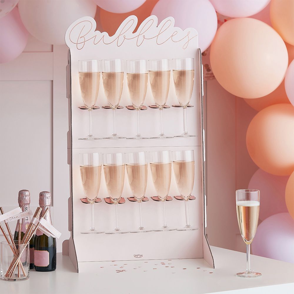 Samppanjaseinä Prosecco Bubbles