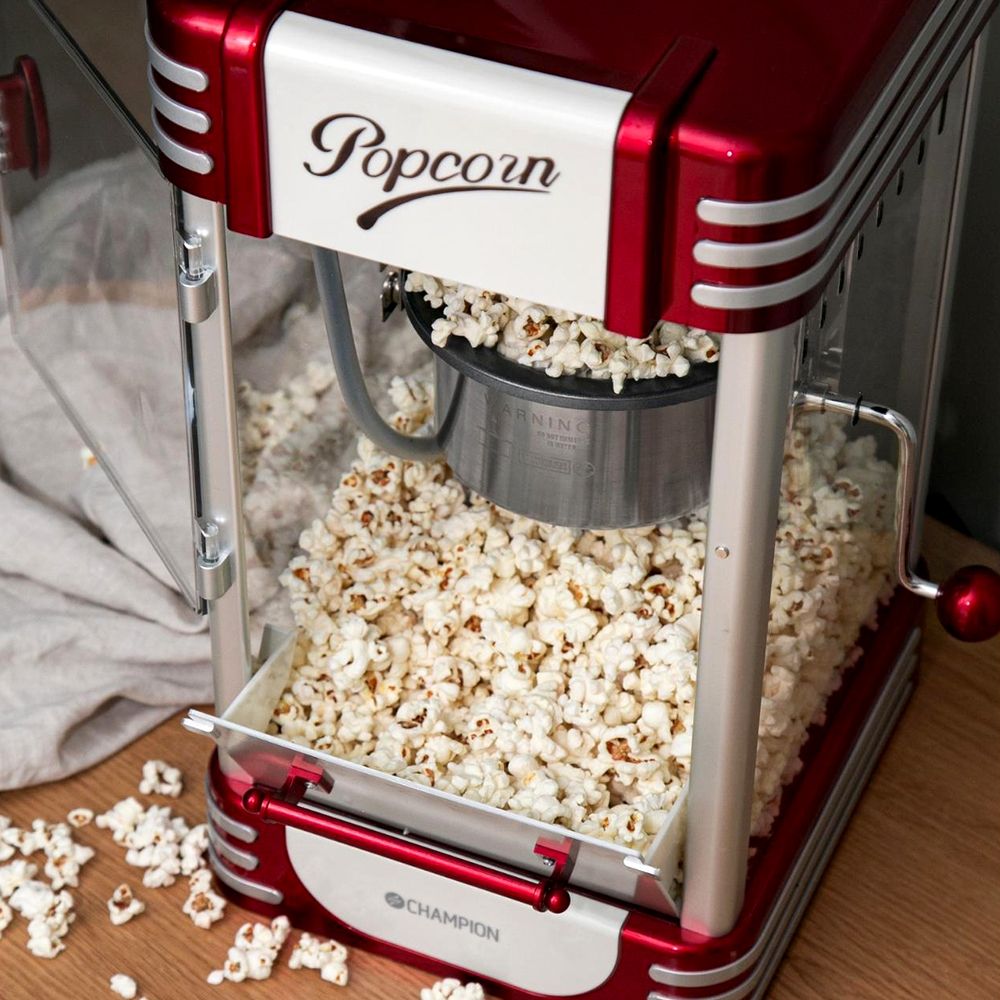 Champion Popcornmaskin Retro XL Röd Metallic PCM406