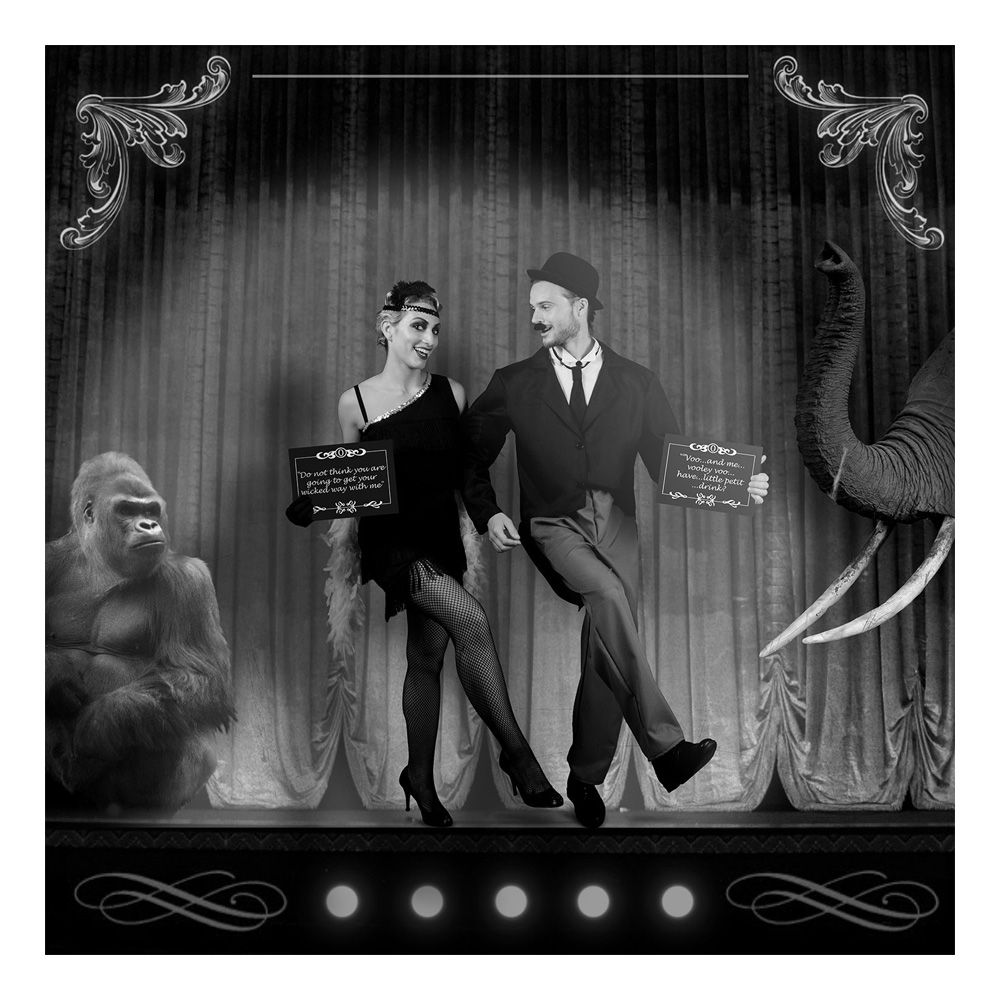 Charlie Chaplin Deluxe Maskeraddräkt