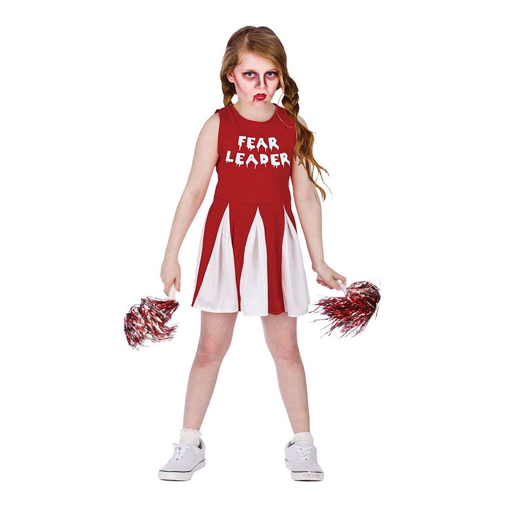 Cheerleader Halloween Barn Drakt