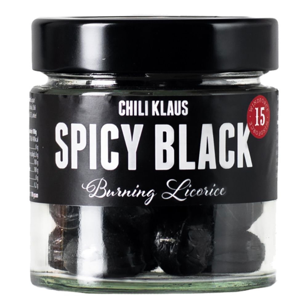 Chili Klaus Spicy Black Burning Licorice