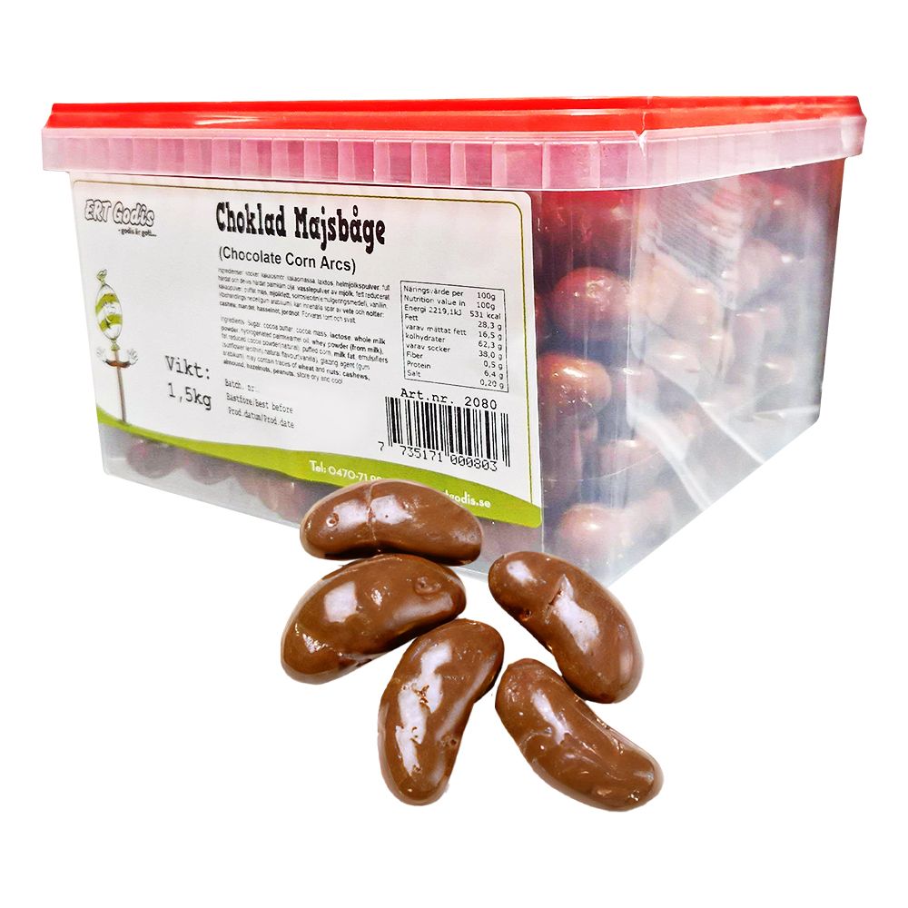 Choklad Majsbåge Storpack
