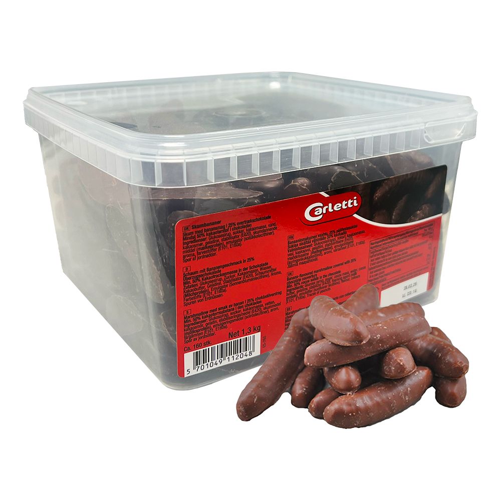 Chokladskumbananer Storpack