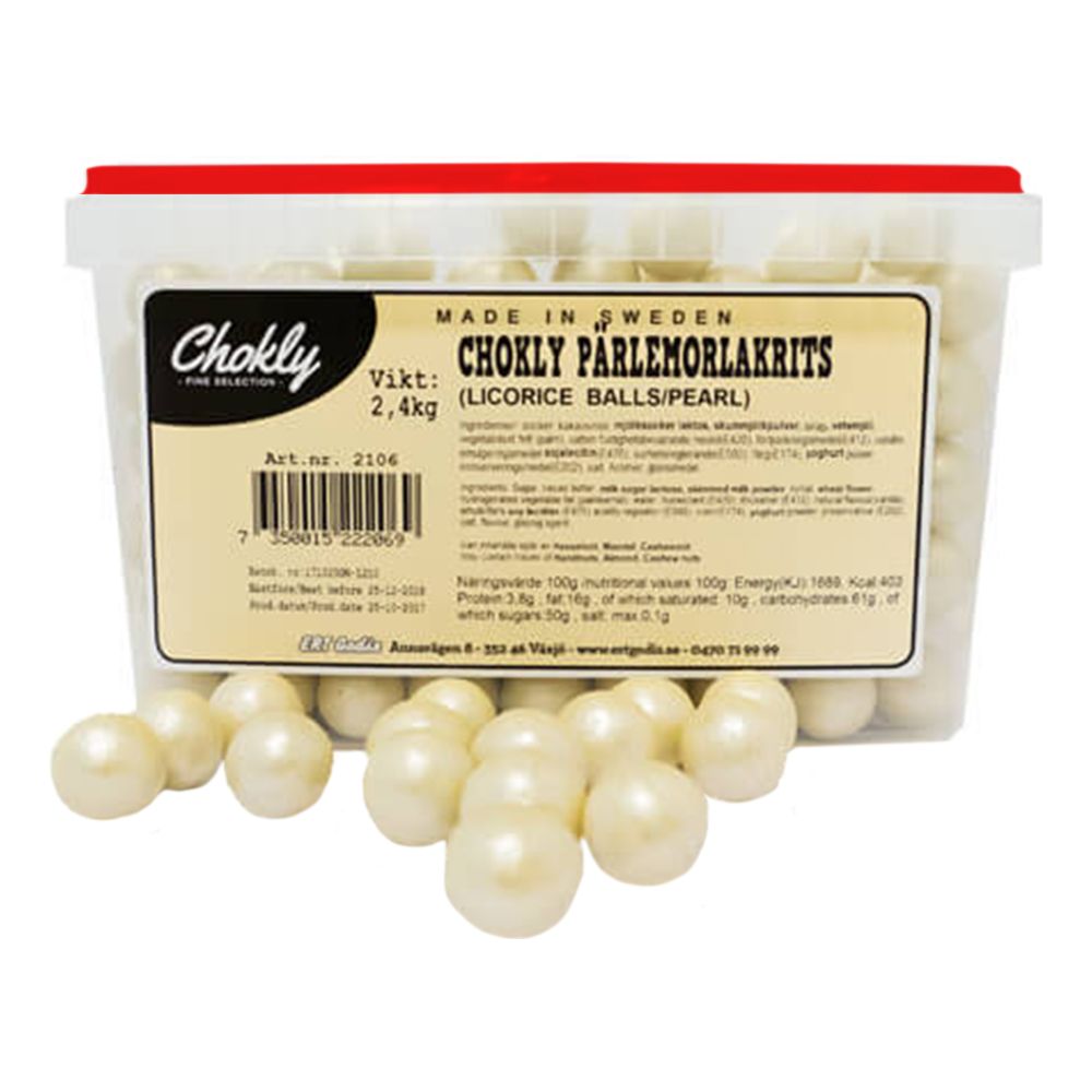 Chokly Pärlemolakrits Storpack