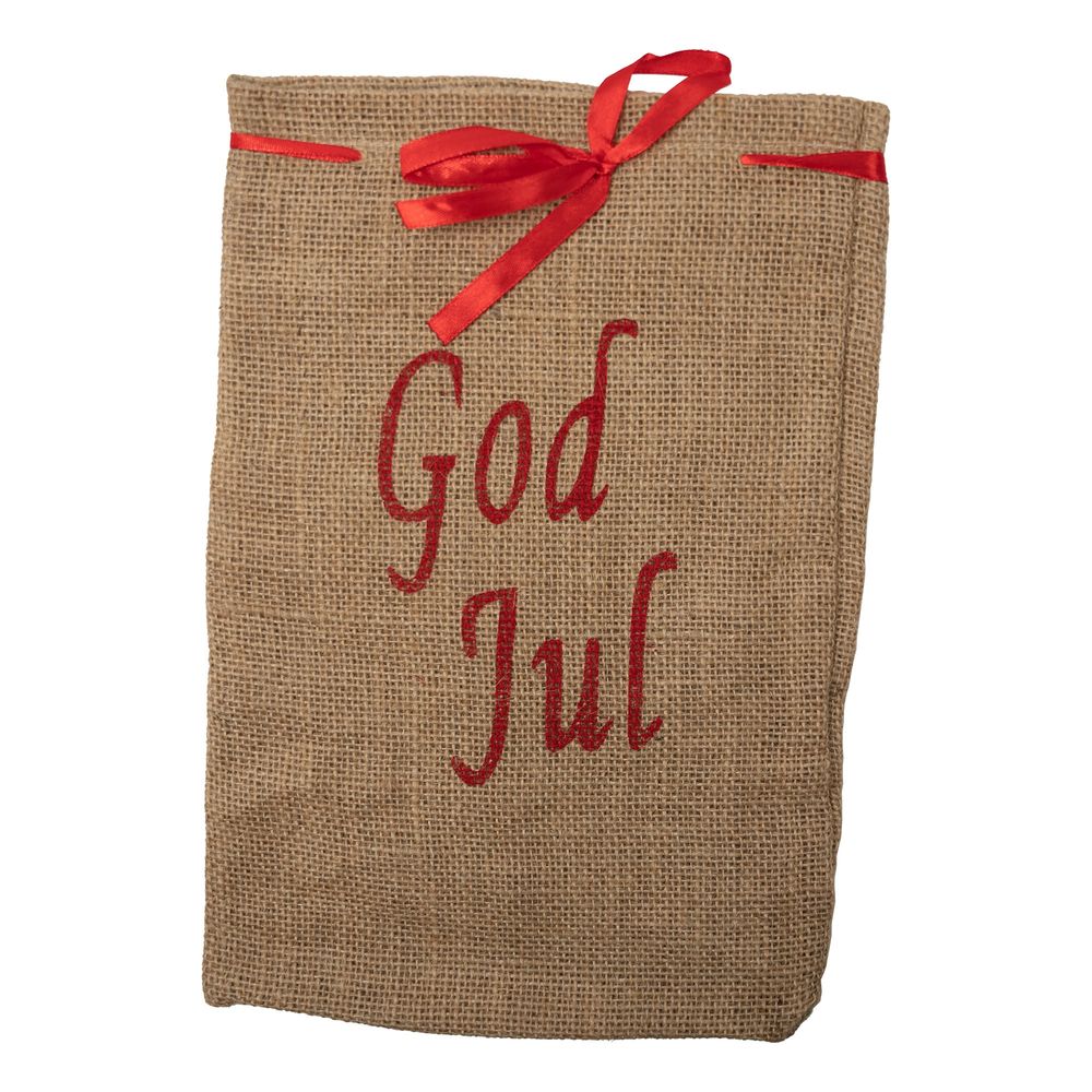 Julesæk i Jute