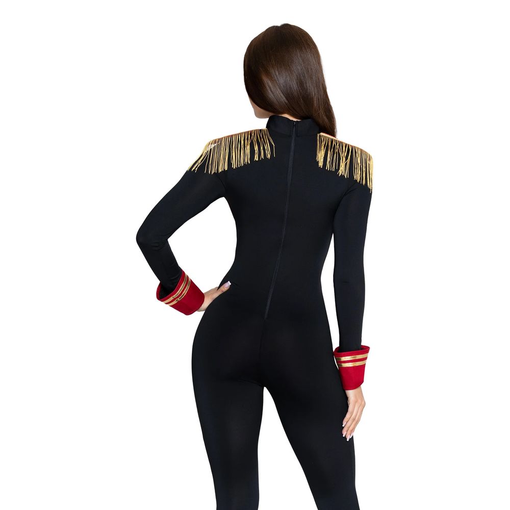 Sirkustirehtööri Catsuit Deluxe Naamiaisasu