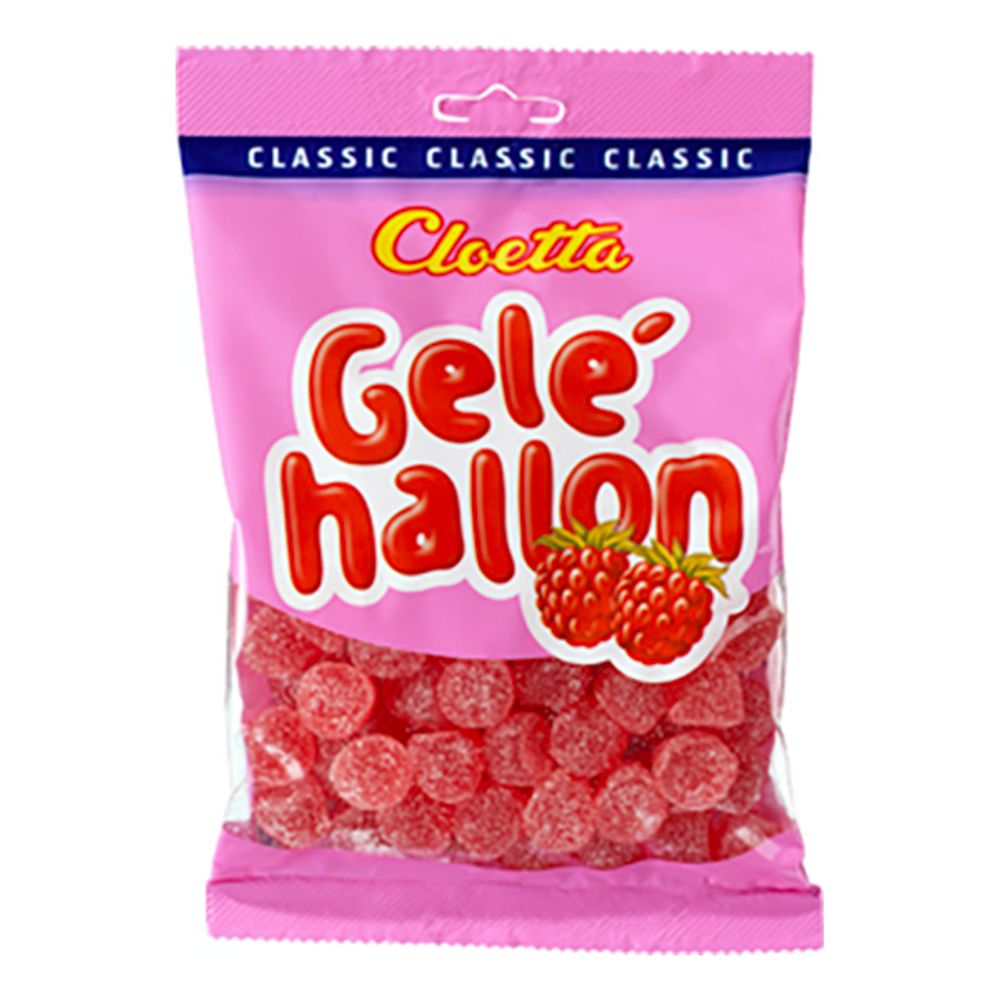 Cloetta Geléhallon i Pose