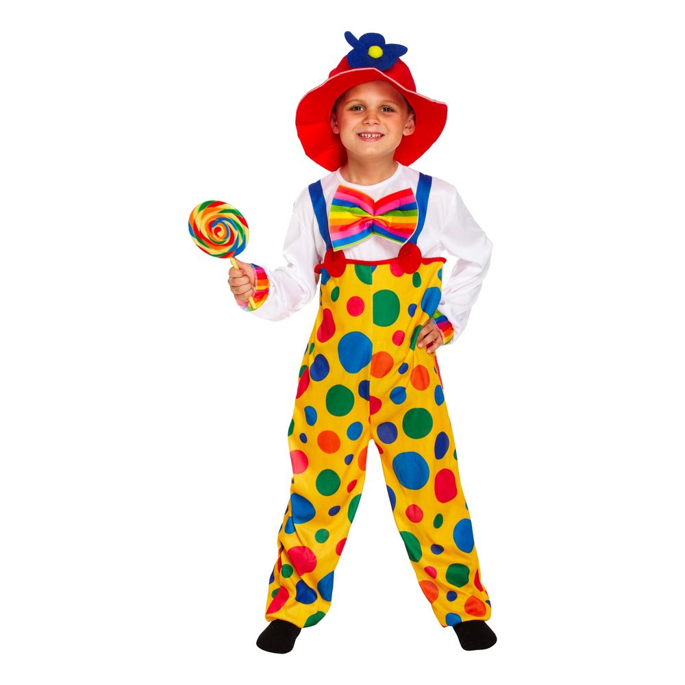 Clown Barn Maskeraddräkt