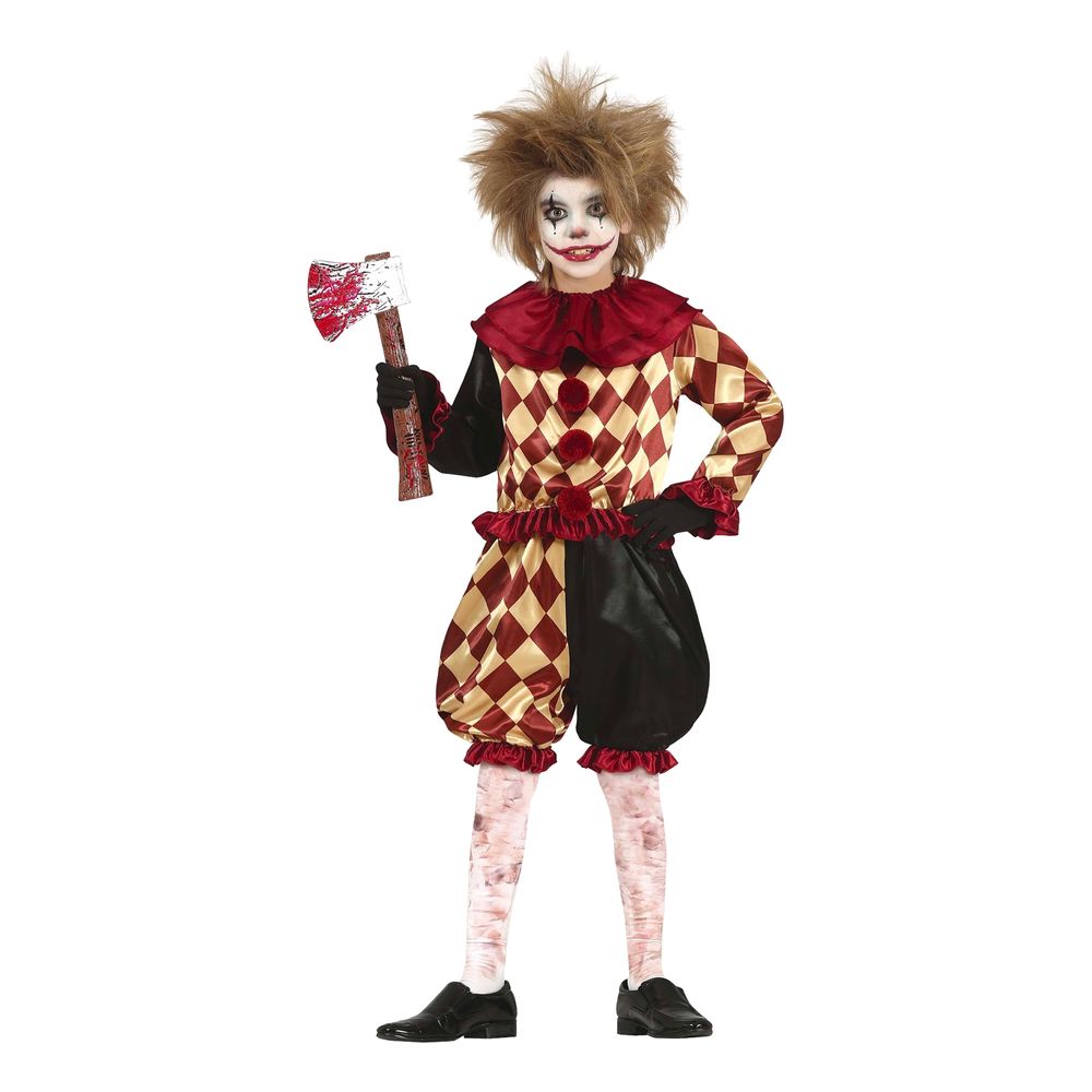 Clown Halloween Lasten Naamiaisasu