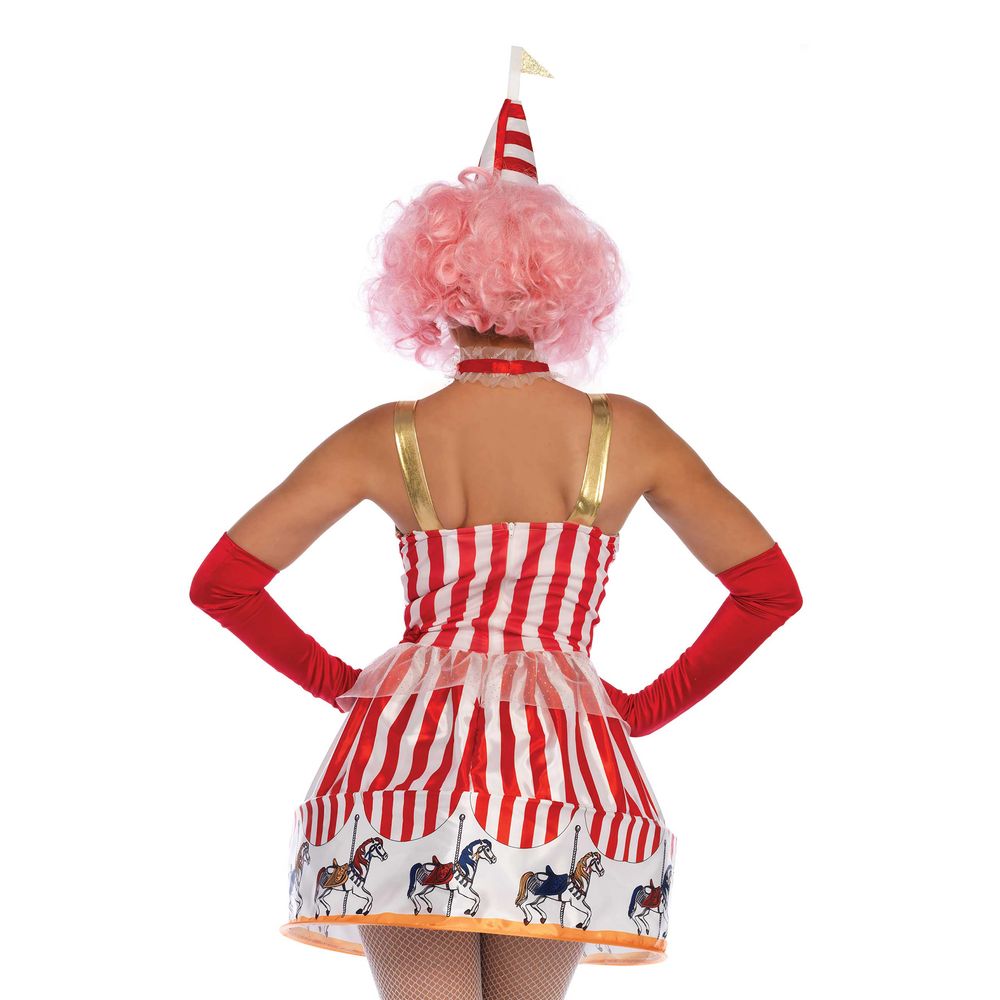 Klovn Karussel Kjole Deluxe Kostume
