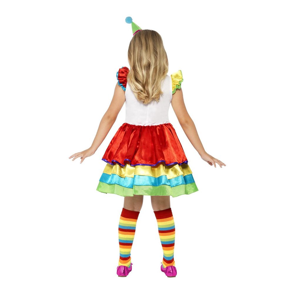 Clownklänning Barn Maskeraddräkt