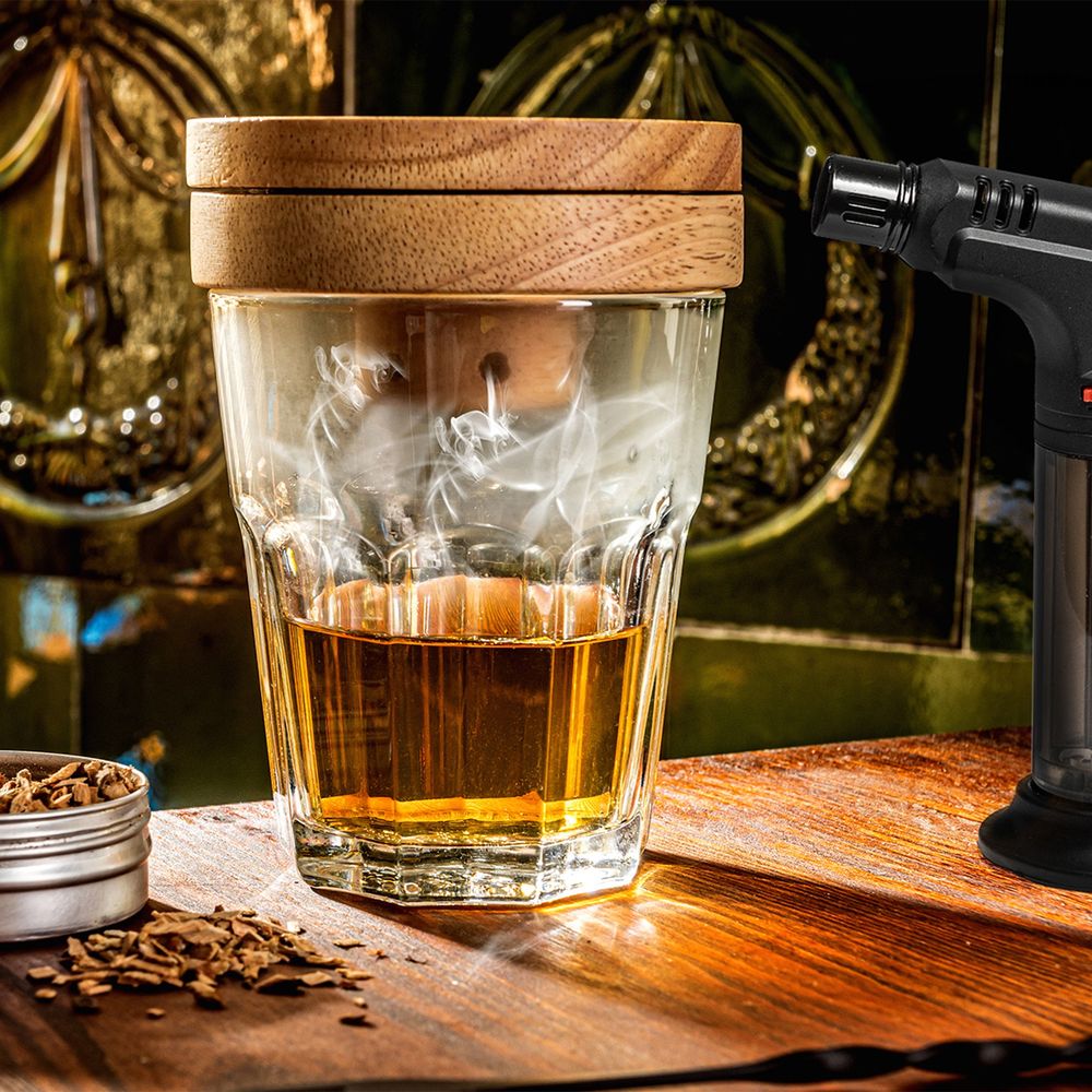 Cocktail Shaker & Smoker Set Deluxe