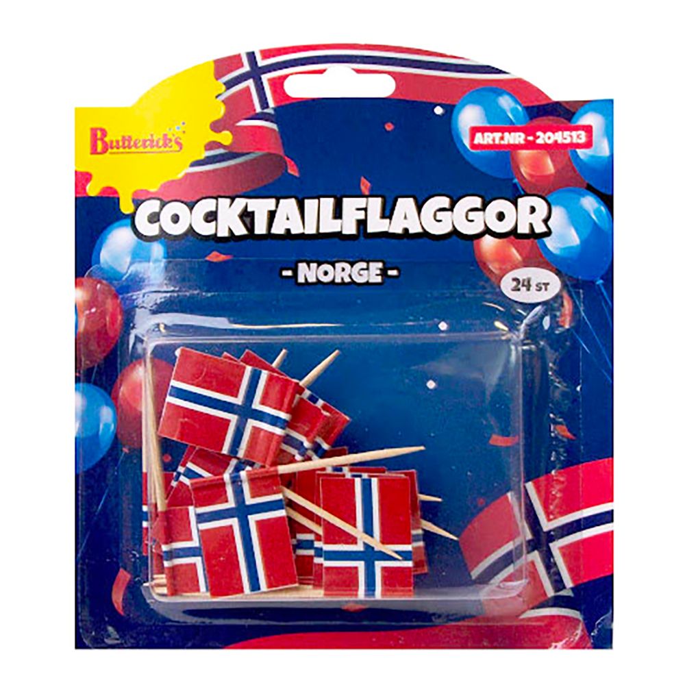 Cocktailflagg Norge