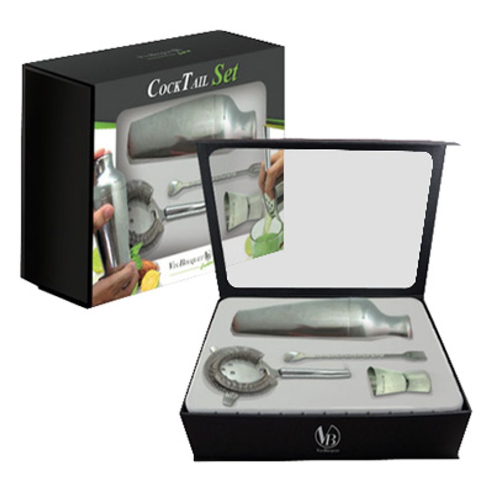 Cocktailset i Rostfritt