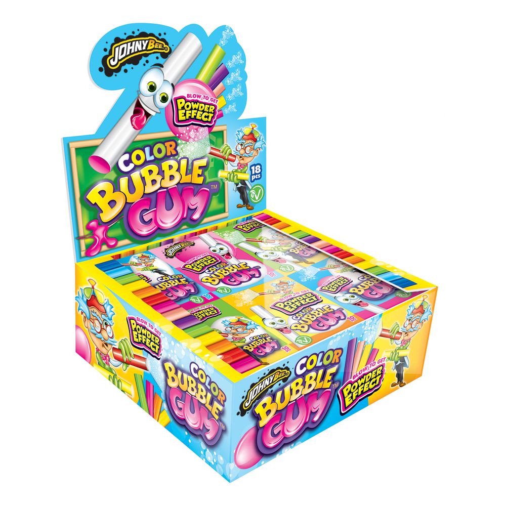 Color Bubble Gum Økonomipakke