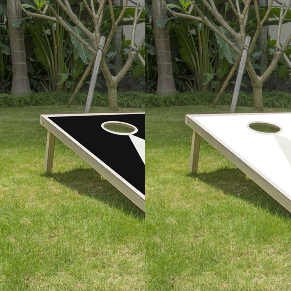 Cornhole Black & White Edition