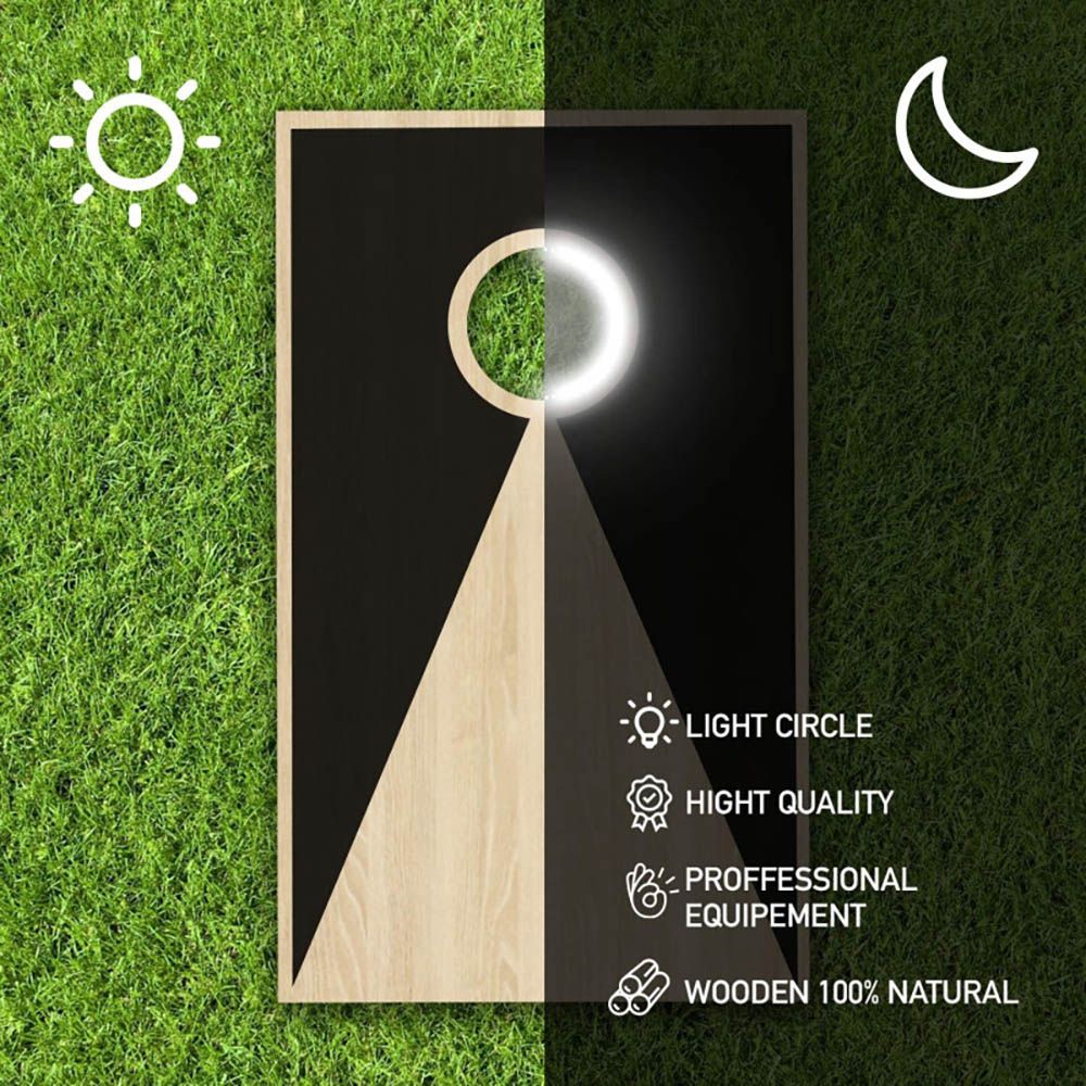Cornhole LED Havespil