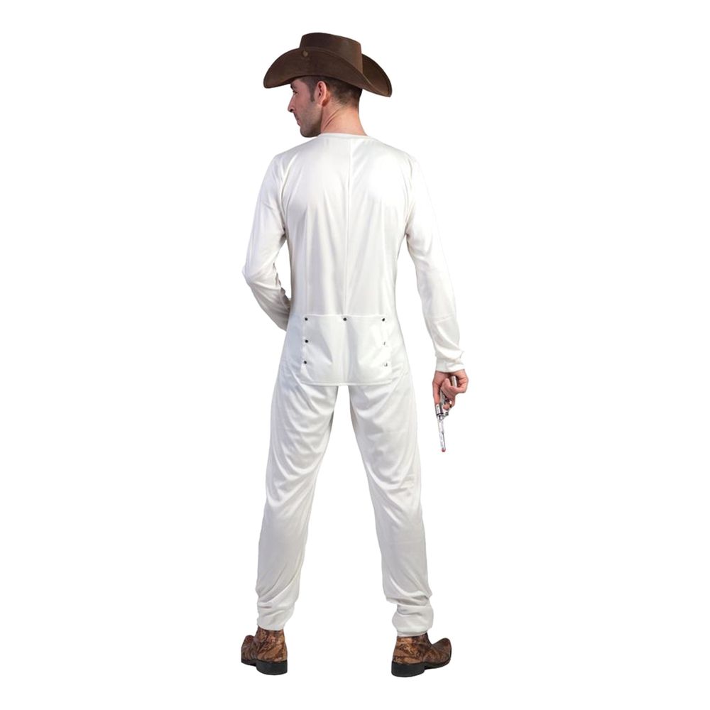 Cowboy Undertøj Hvidt Kostume