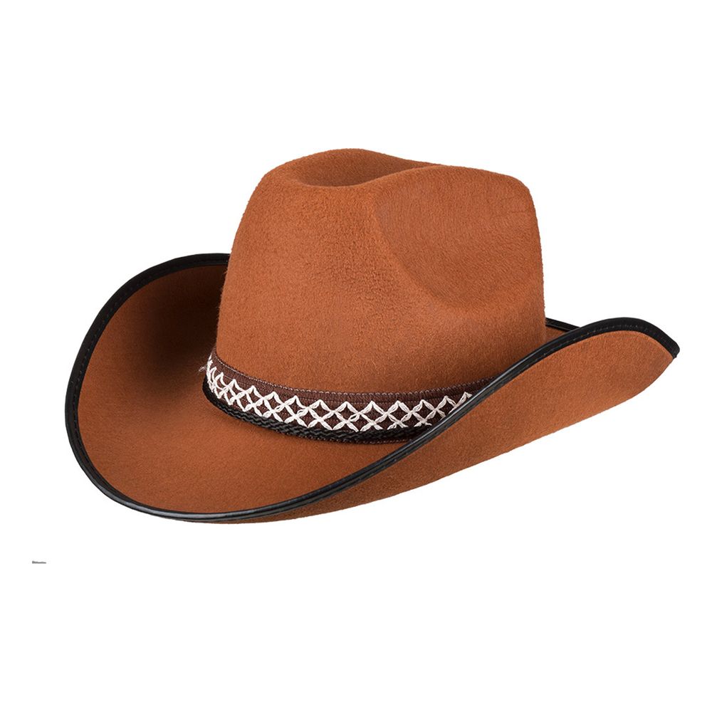 Cowboyhat Brun til Børn