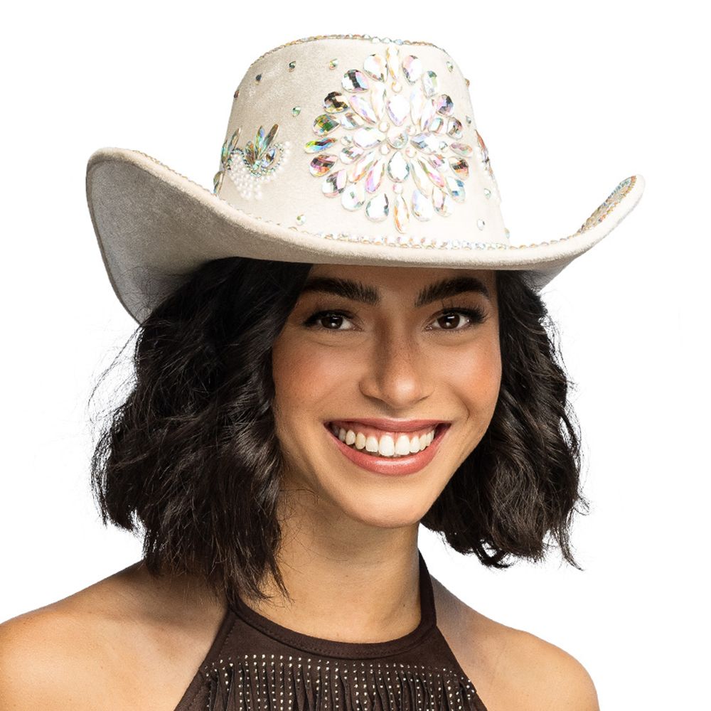 Cowboyhat Crystal Beige
