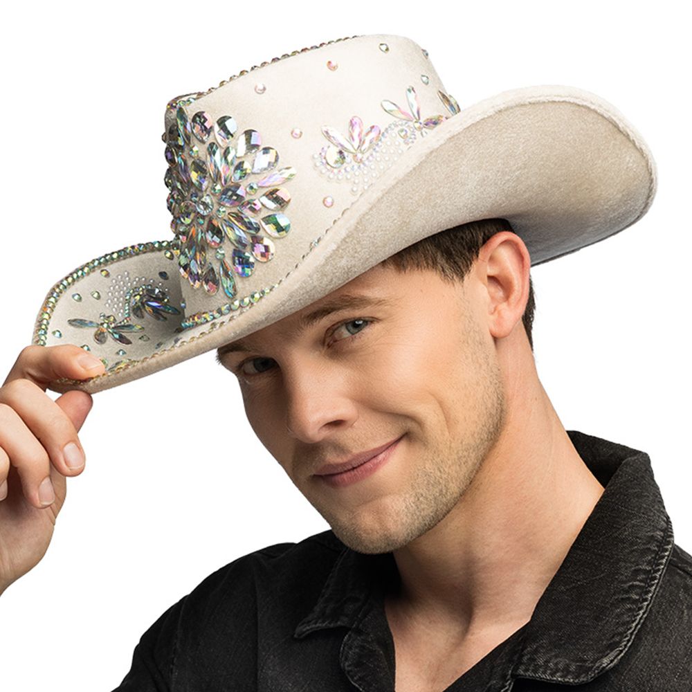 Cowboyhat Crystal Beige