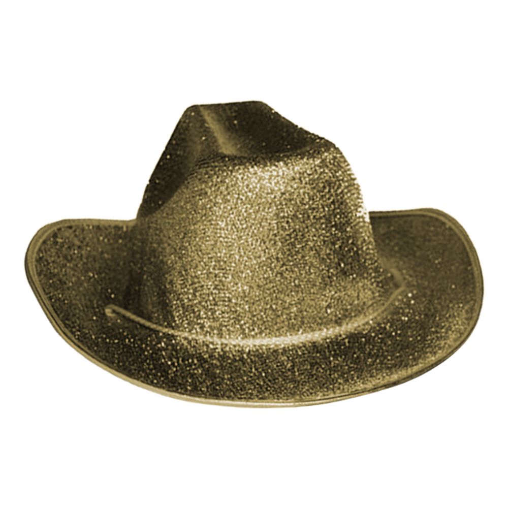 Cowboyhattu Kulta Glitter