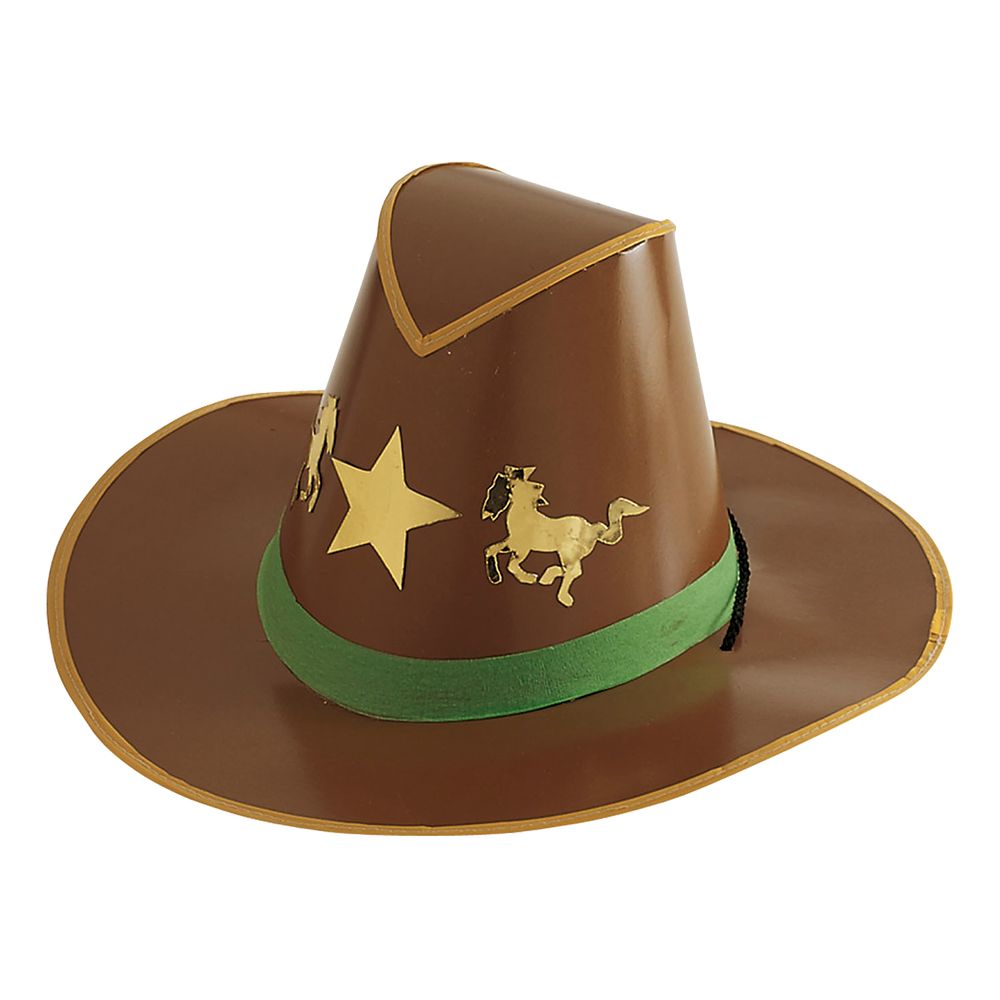 Cowboyhatt i Papp