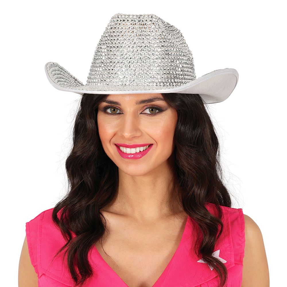 Cowboyhat med Strass