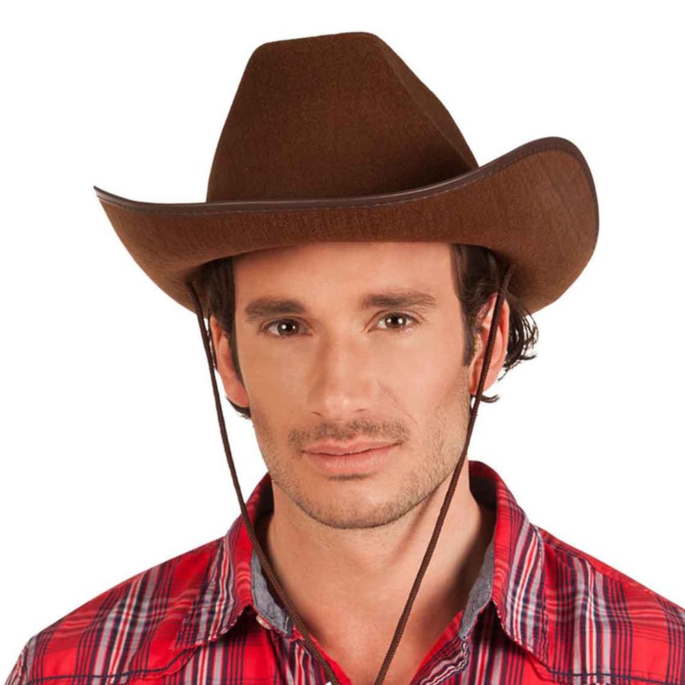 Cowboyhatt Rodeo Brun