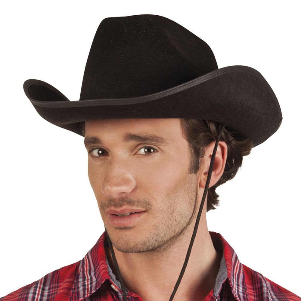 Cowboy-hattu Rodeo Musta