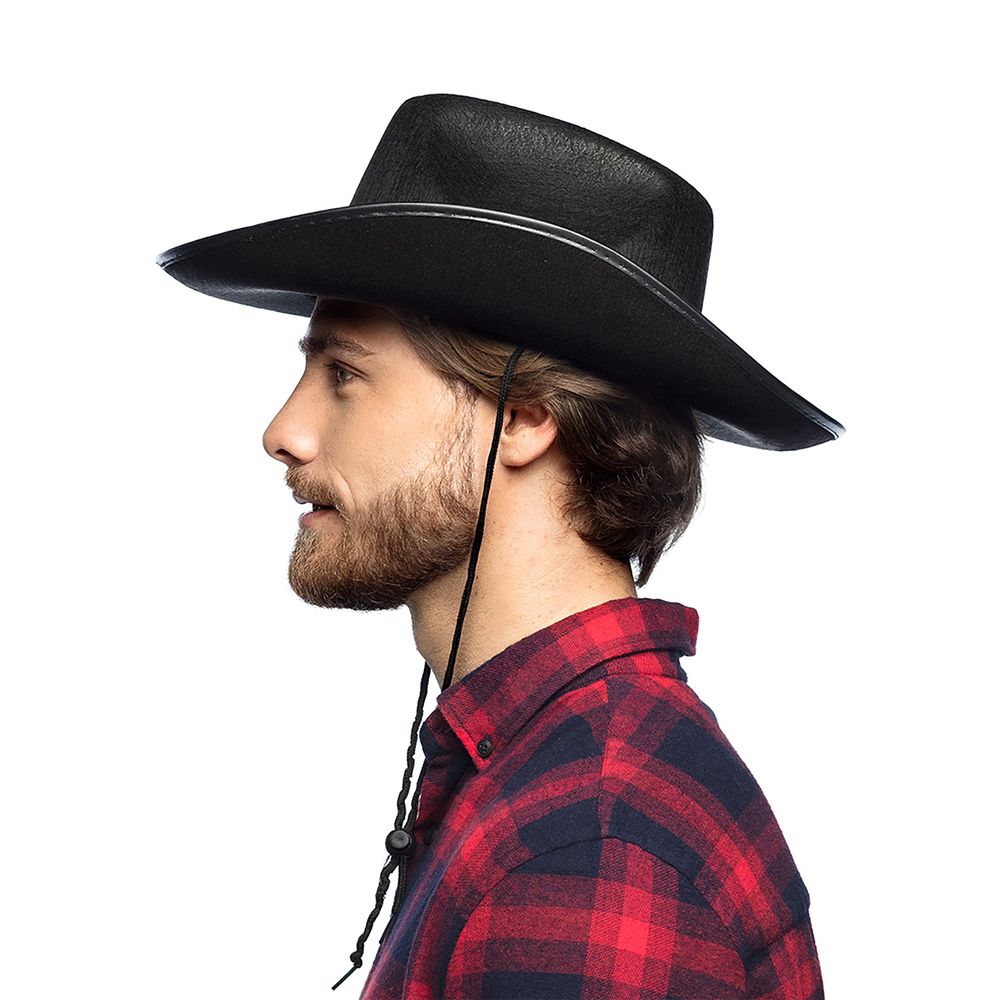 Cowboy-hattu Rodeo Musta