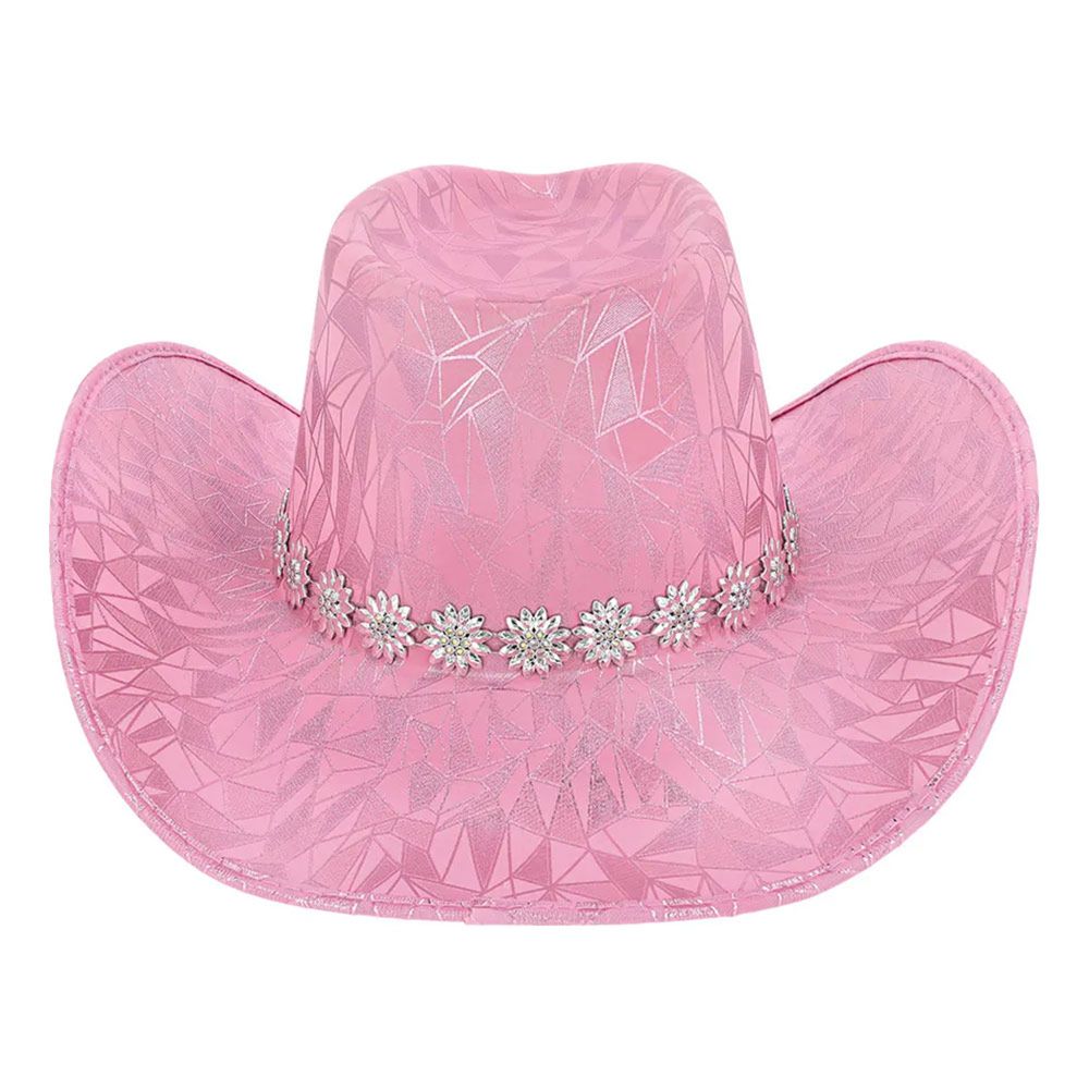 Cowboyhattu Vaaleanpunainen Prisma