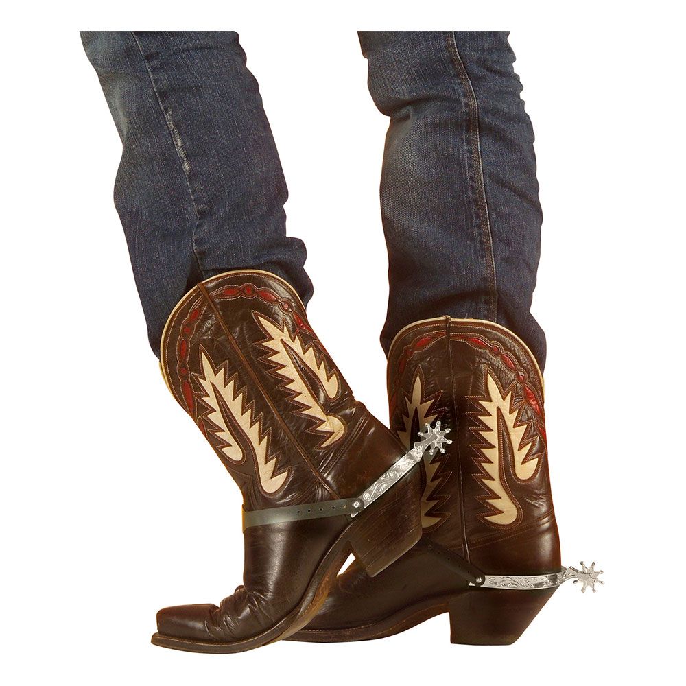 Cowboysporrar Silver
