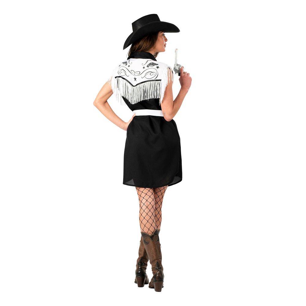 Cowgirl Claudette Kjole Kostume