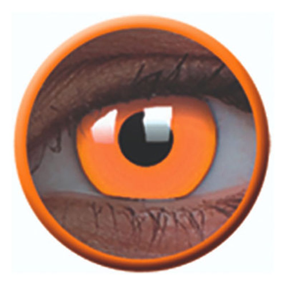 Crazylinser Glow UV Oransje