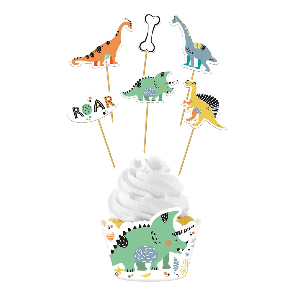Cupcake Kit Dino Roars