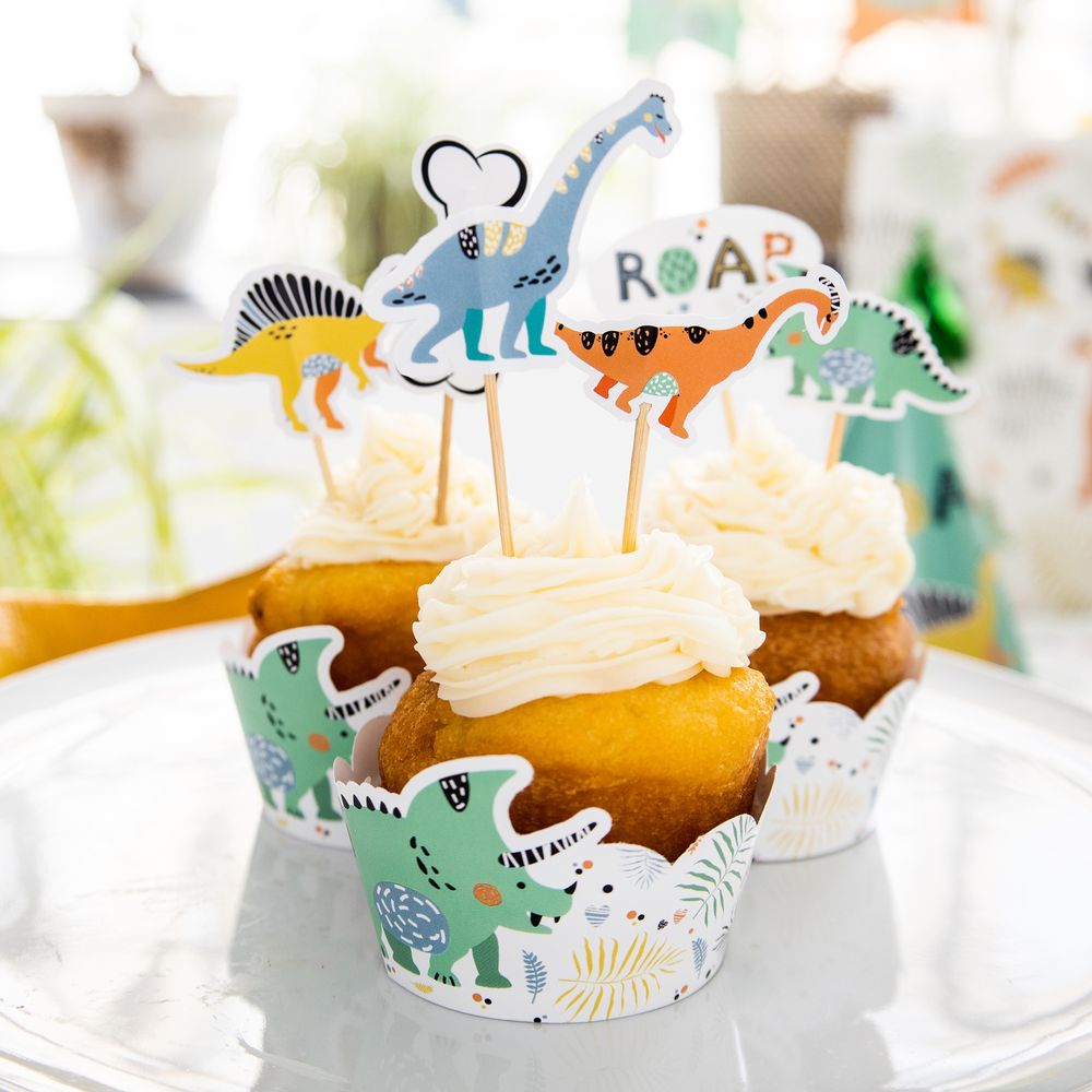 Cupcake Kit Dino Roars