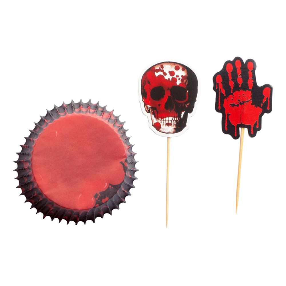 Cupcake Kit Pääkallot