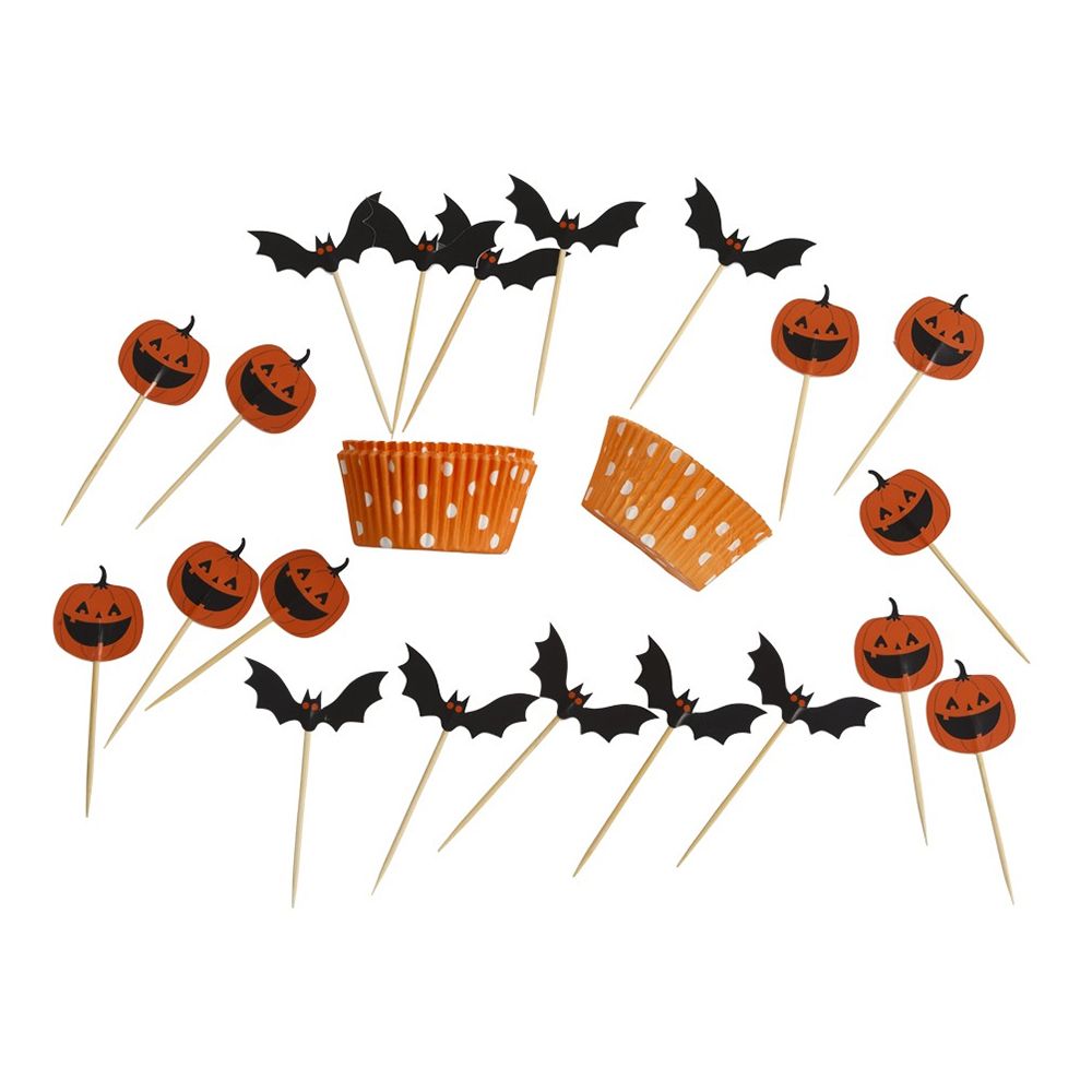 Cupcakesæt Halloween