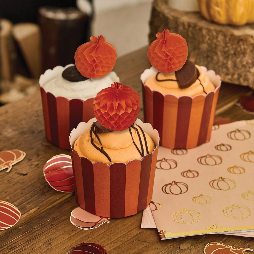 Cupcake Kit Halloween Kurpitsat