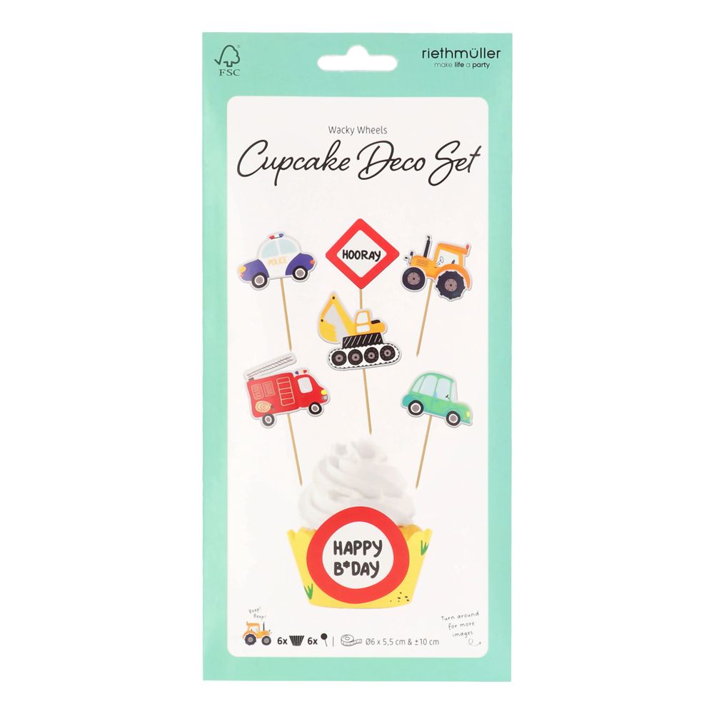 Cupcake Wrappers Kit Veiarbeid